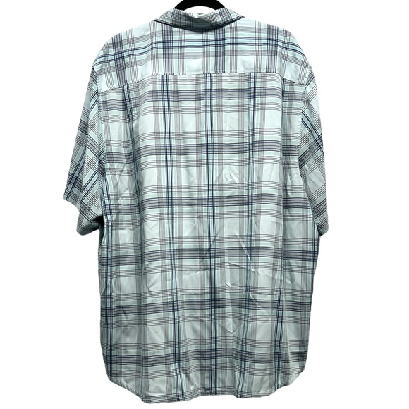 Tommy Bahama Coconut Point plaid short sleeve shirt, size XXL - Picture 2 of 9